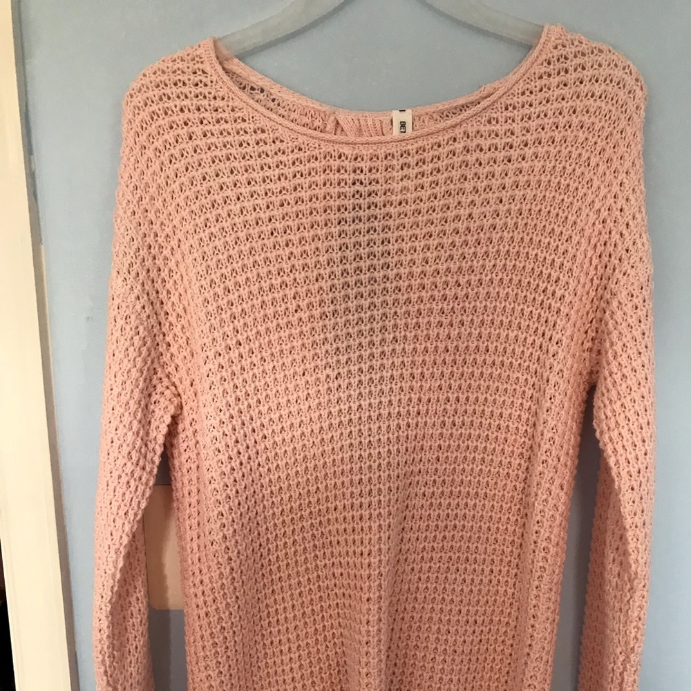 Pink Sweater